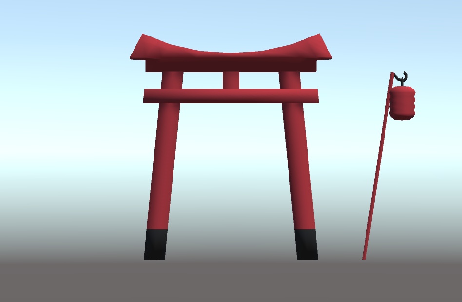 鳥居＆提灯セット