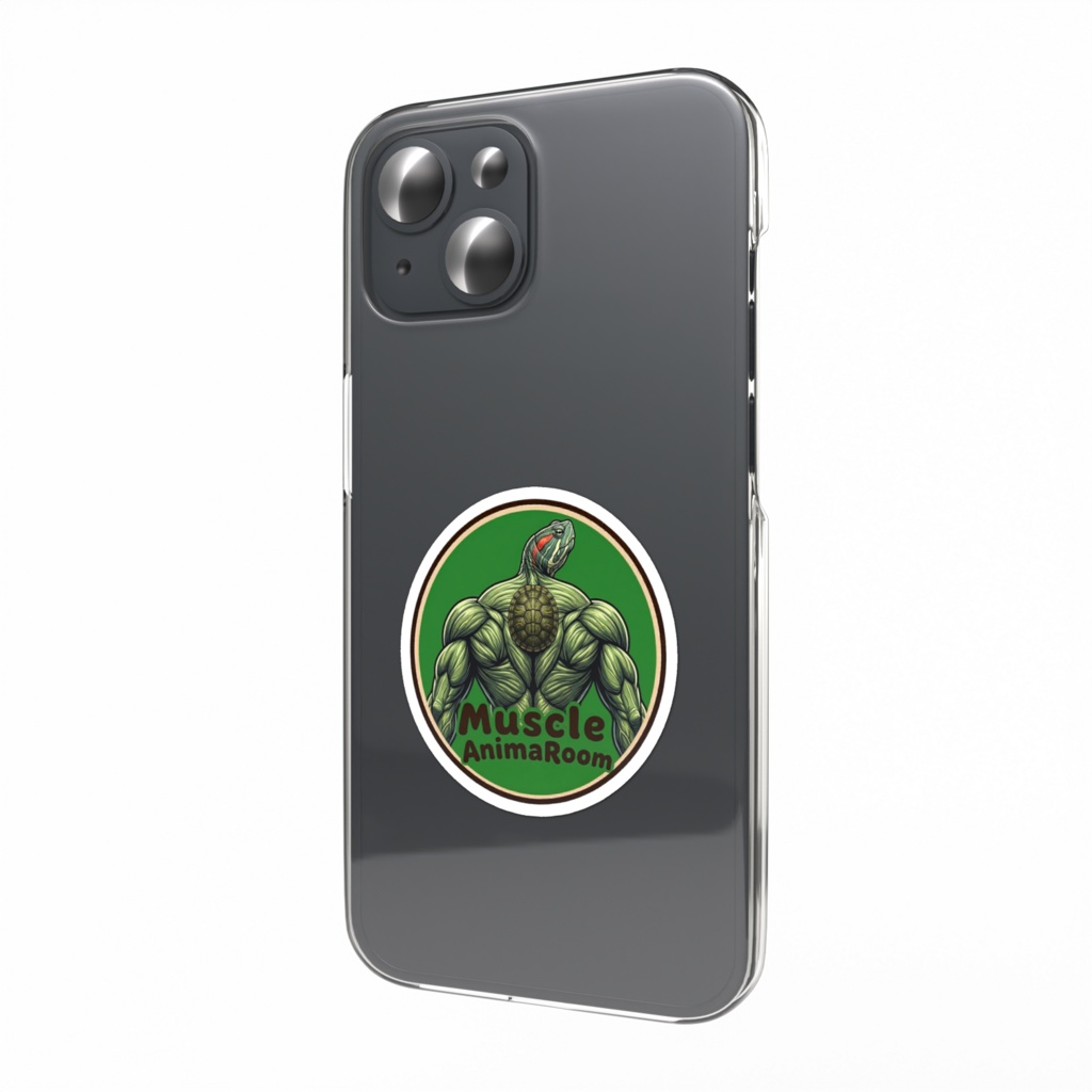 マッスルアニマル（カメ）ステッカー