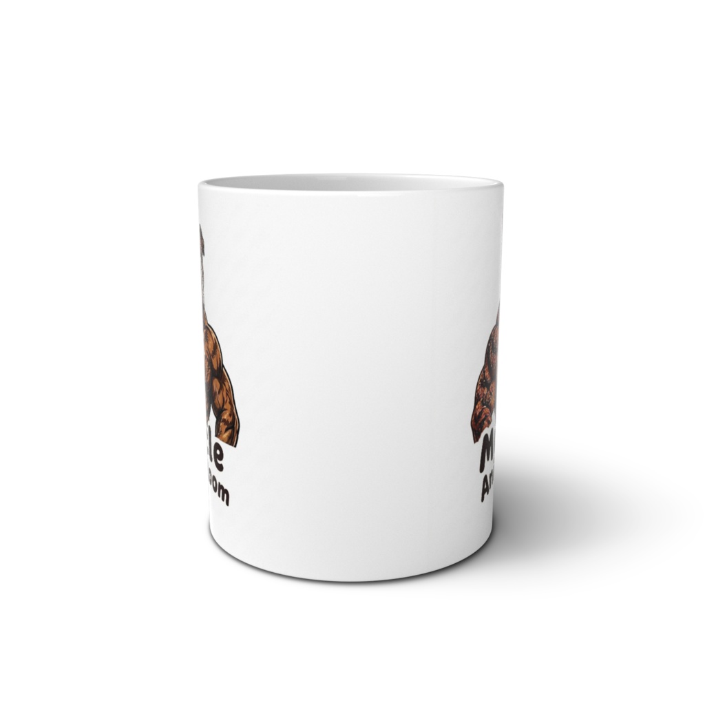 マッスルアニマル(ネコ・イヌ)マグカップ