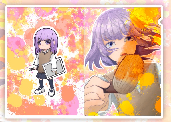 A4クリアファイル