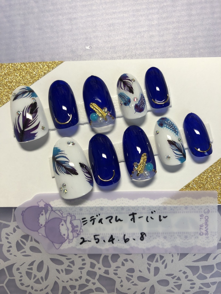 ハンドメイドネイルチップ