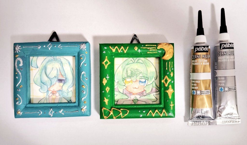 リクエスト透明水彩イラスト