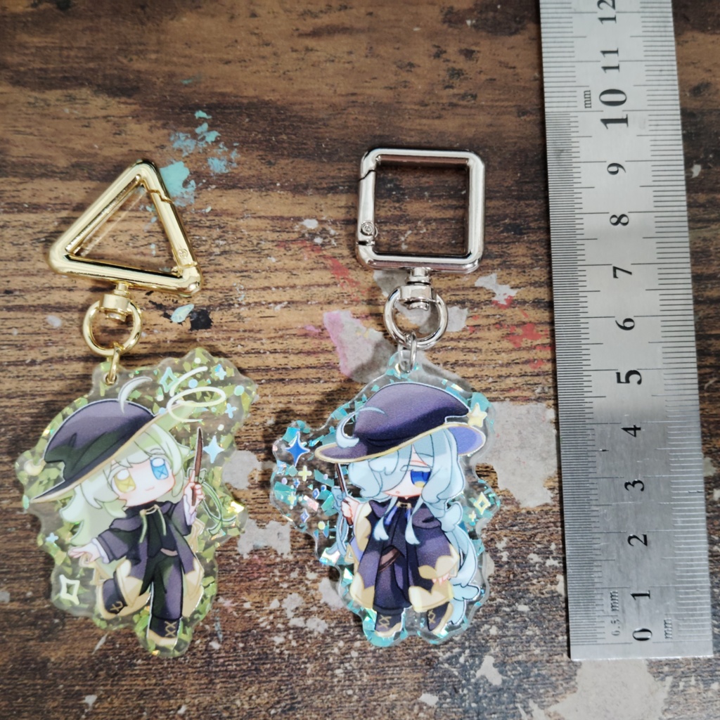 魔法使いキラキラアクキー