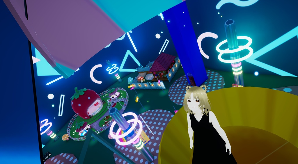 Little Black Kitty|⭐Excellentランク【猫耳】【軽量】【VRChat アバター】