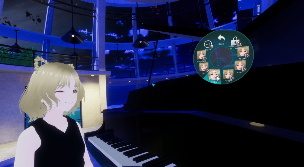 Little Black Kitty|⭐Excellentランク【猫耳】【軽量】【VRChat アバター】