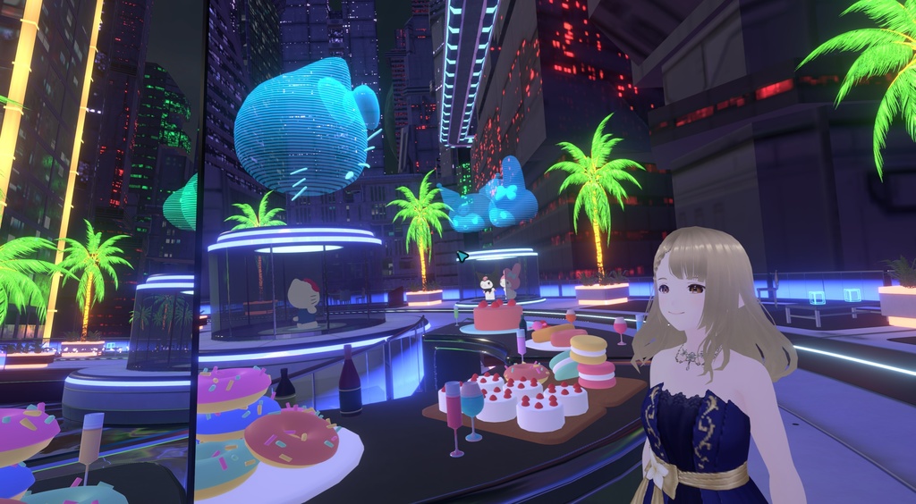 Starry Night|⭐Excellentランク【軽量】【VRChat アバター】