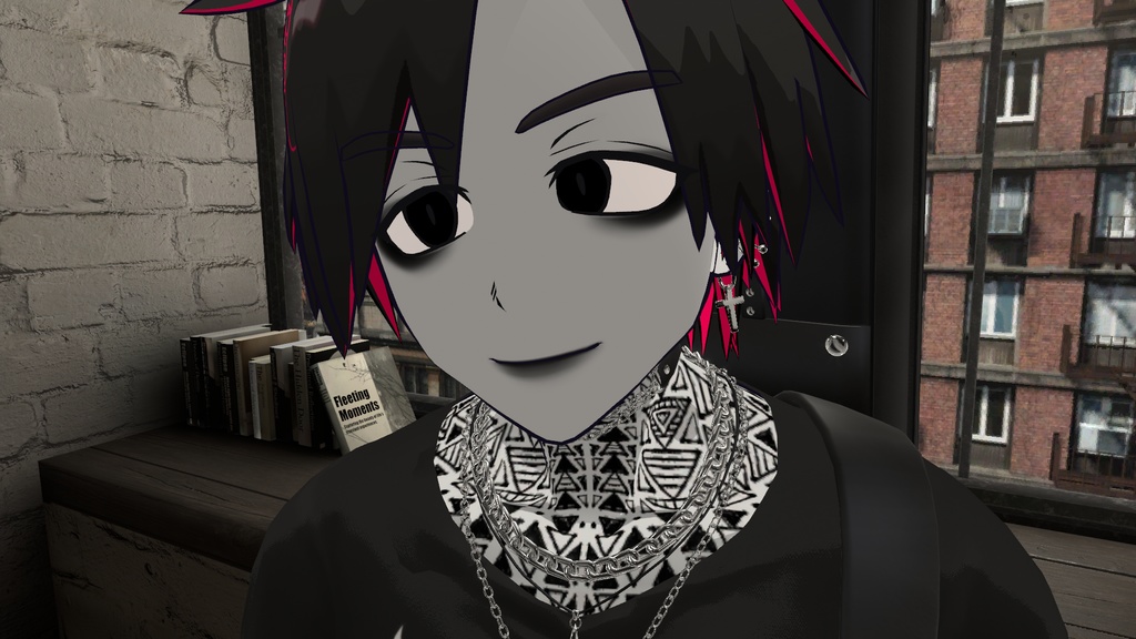【BAMESSA/バメッサ対応】ゴスっぽいメイク / Goth makeup