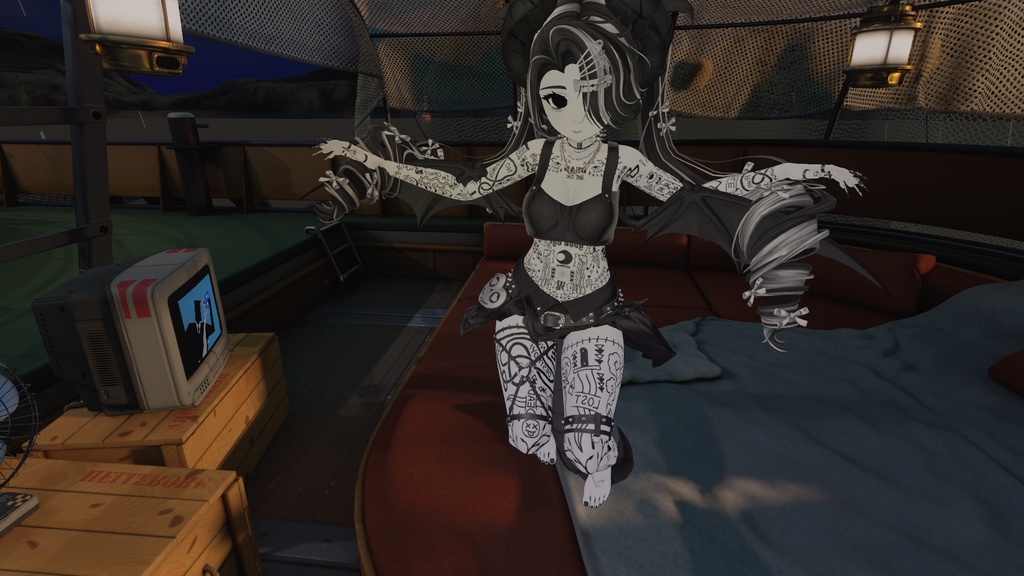 【無料】愛莉/Airi 対応 タトゥーテクスチャ