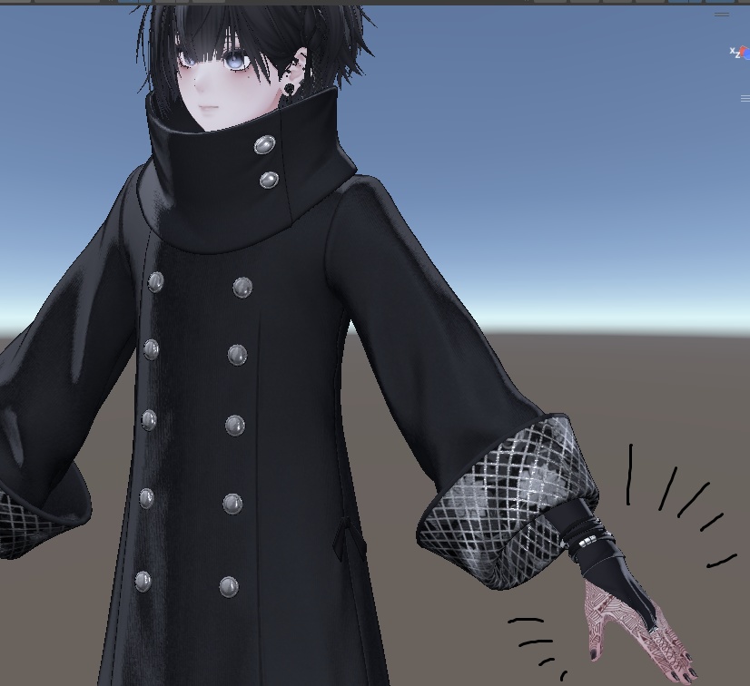 【泣夜/Nakiya対応】タトゥーテクスチャ