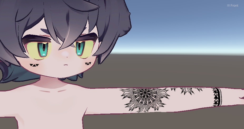 【リルレオ/Lilleo対応】タトゥーテクスチャ