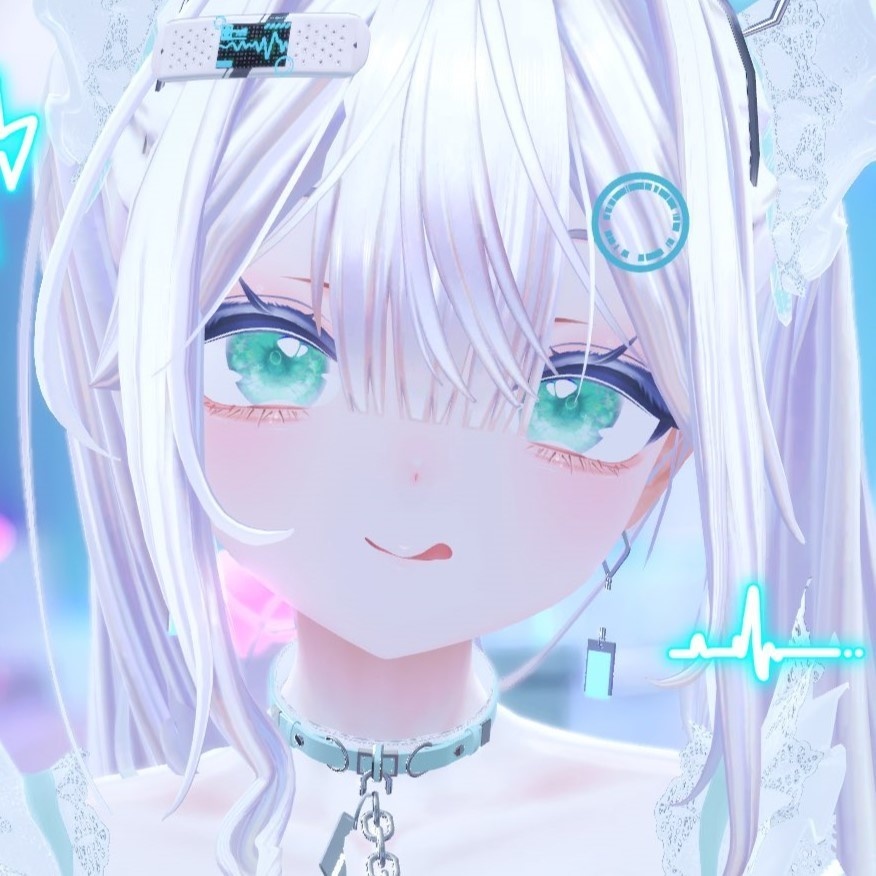 【12アバター対応】Silver Mirage eye texture ♦