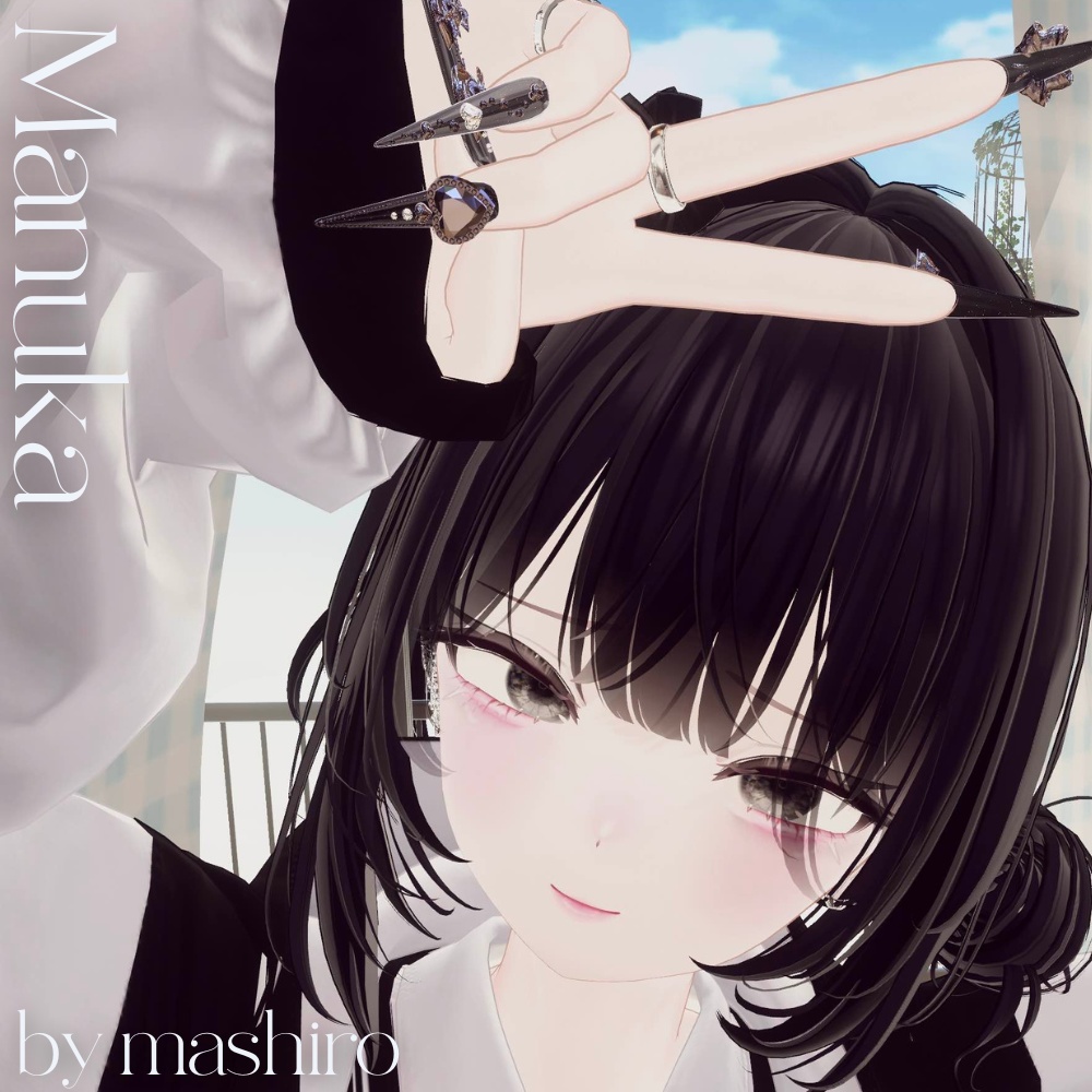 【12アバター対応】Silver Mirage eye texture ♦