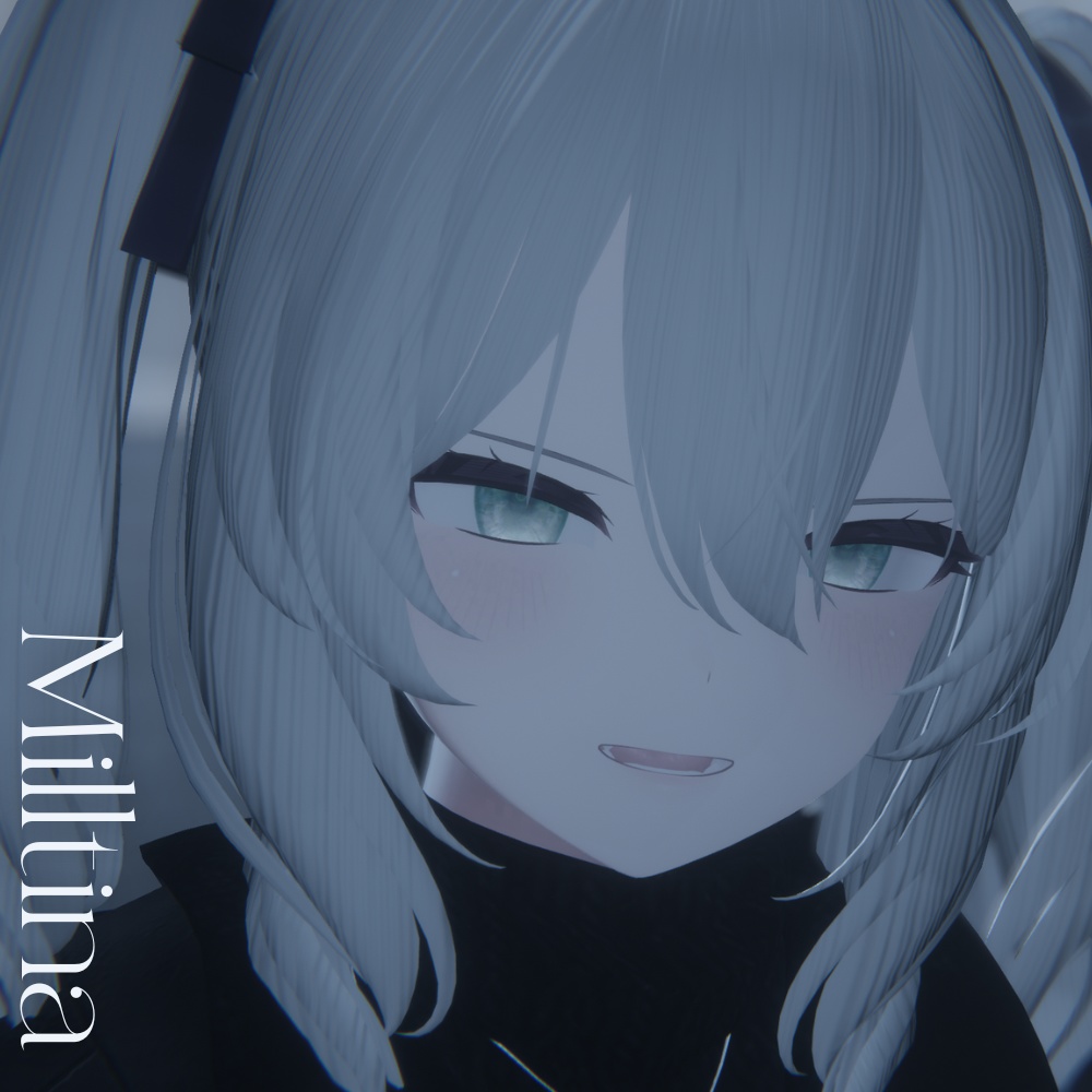 【12アバター対応】Silver Mirage eye texture ♦