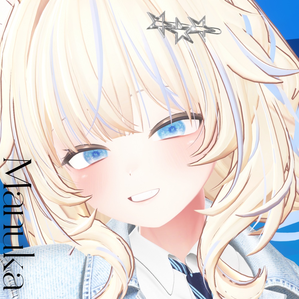 【12アバター対応】Silver Mirage eye texture ♦