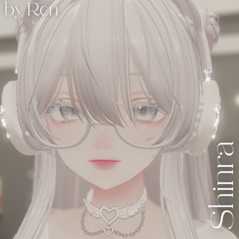 【12アバター対応】Silver Mirage eye texture ♦