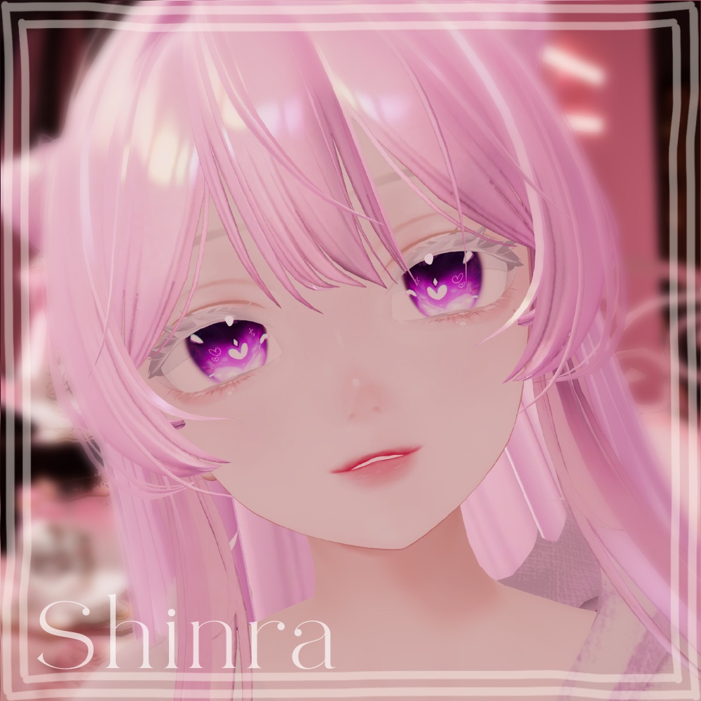 【12アバター対応】 ♥Fondant Love♥ Valentine eye texture