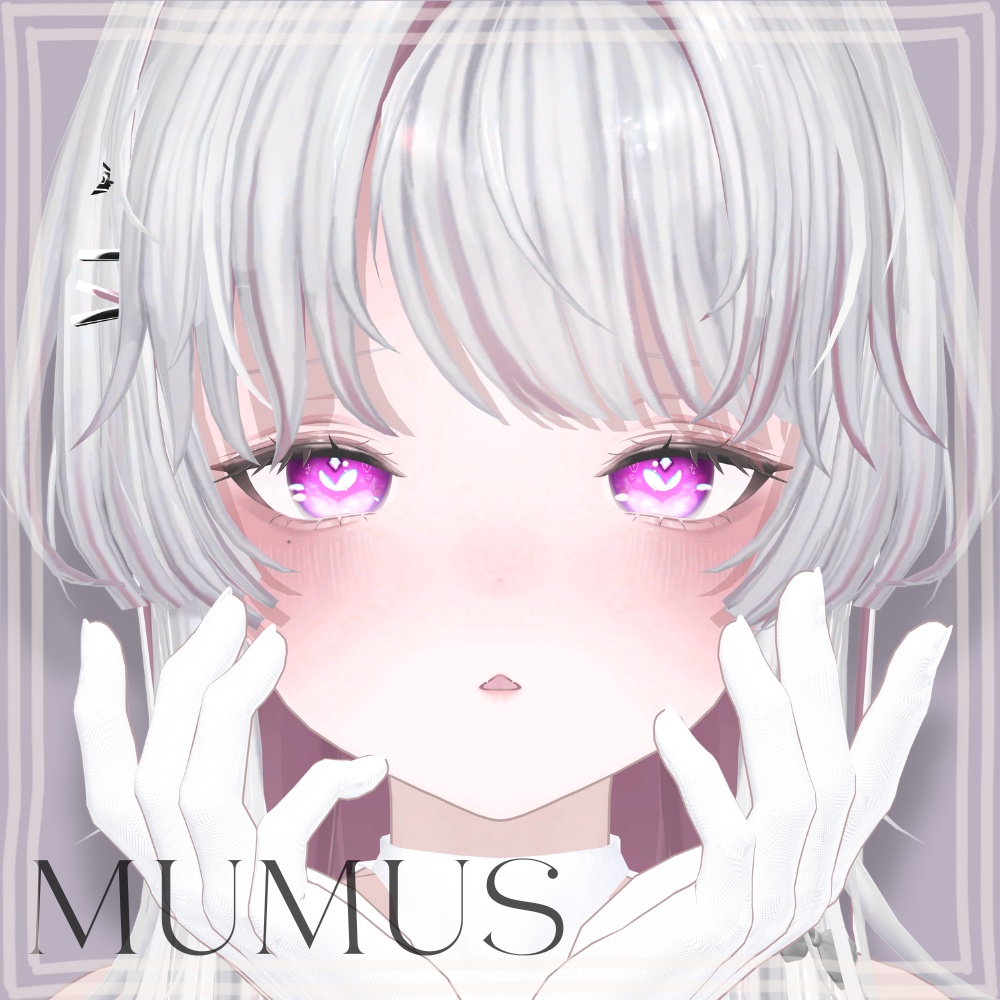 【12アバター対応】 ♥Fondant Love♥ Valentine eye texture