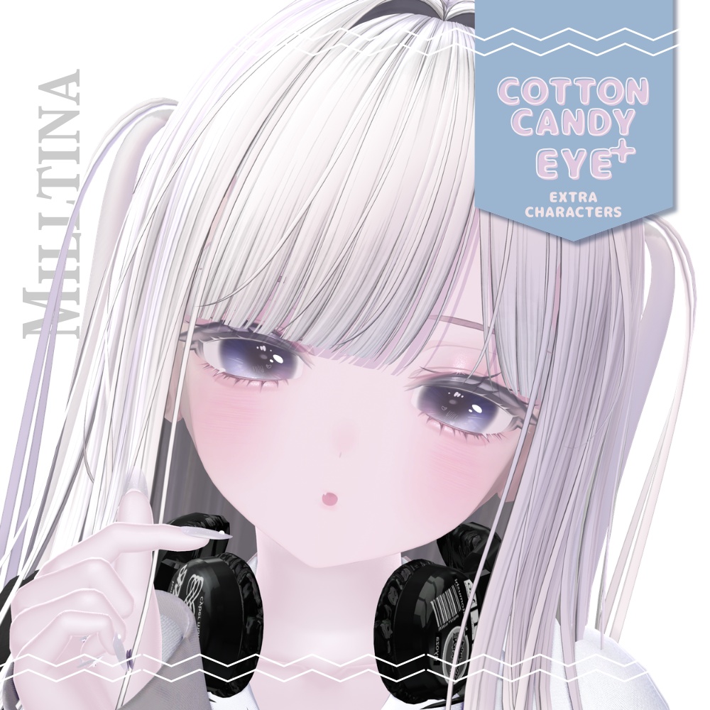 【SALE❣】【20人対応】☁COTTON CANDY+☁ EYE texture