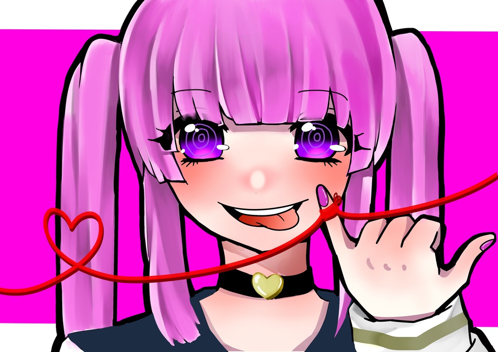 女の子タペストリー