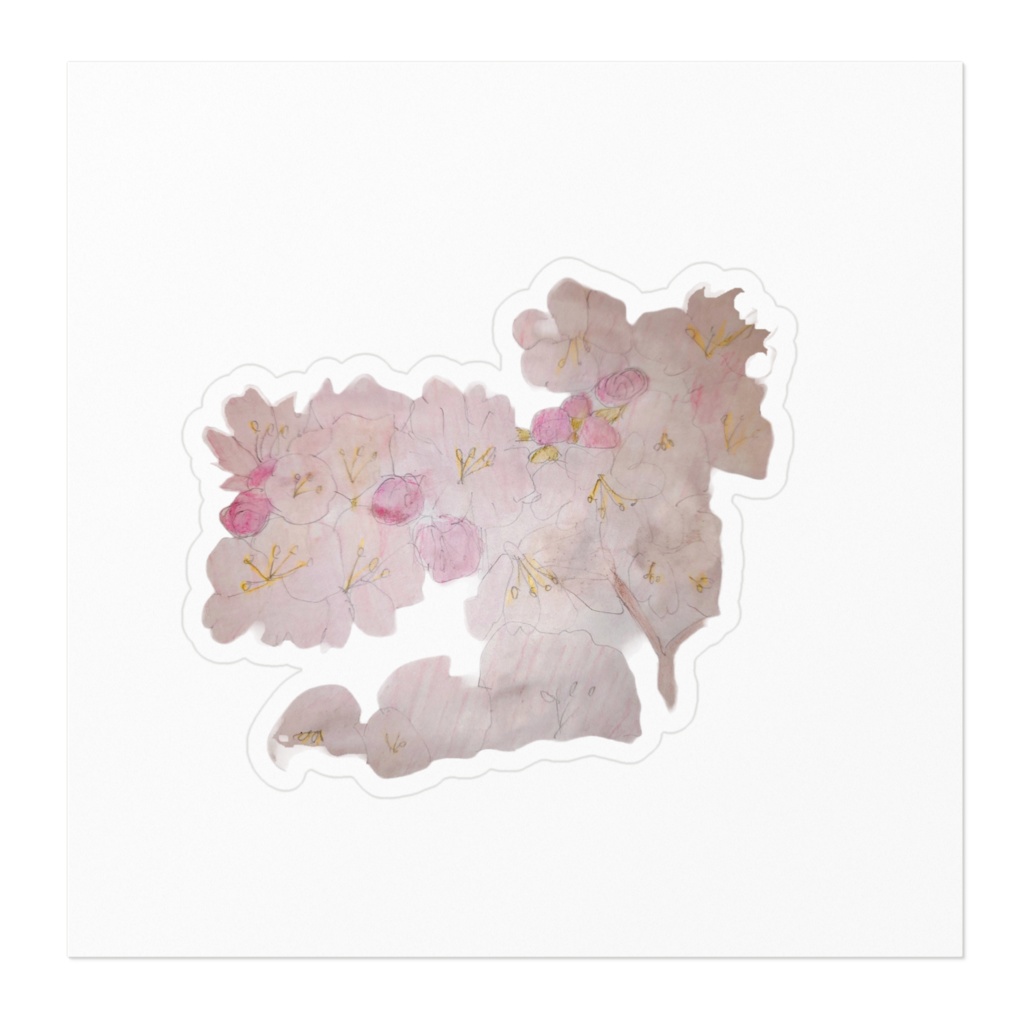 桜 ステッカー