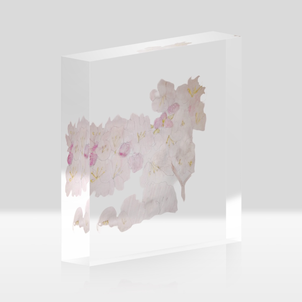 桜🌸 アクリルブロック