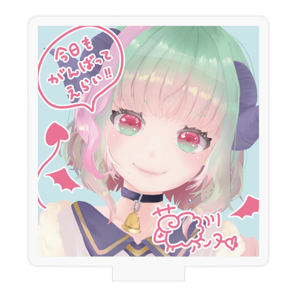 アンヌに褒められるアクリルフィギュア5cmx5cm