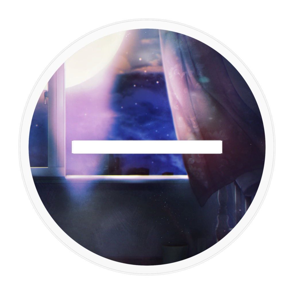 月魄あちあアクリルスタンド_キービジュアル②