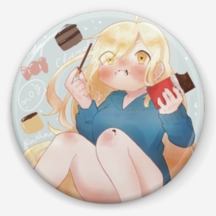 もぐもぐりぃた缶バッチ