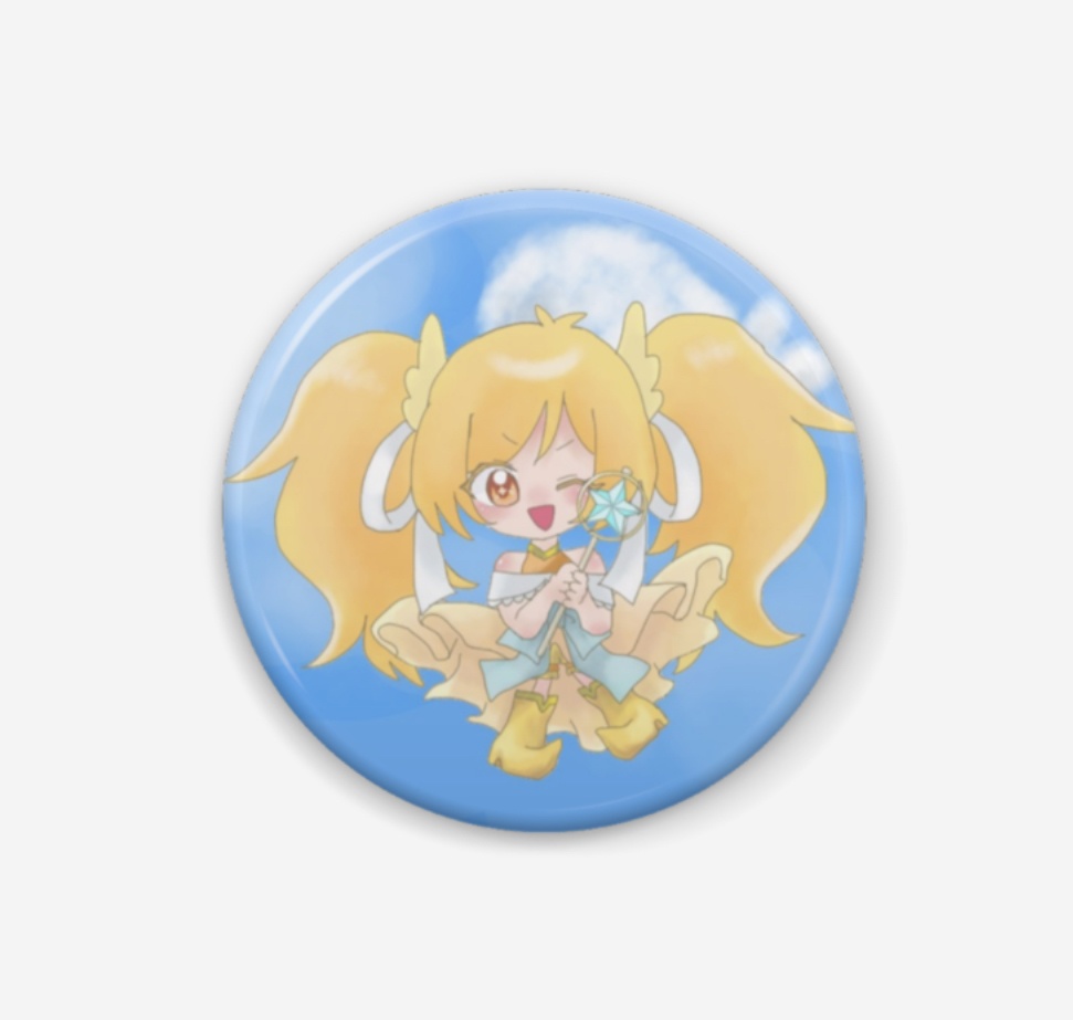 魔法少女缶バッチ