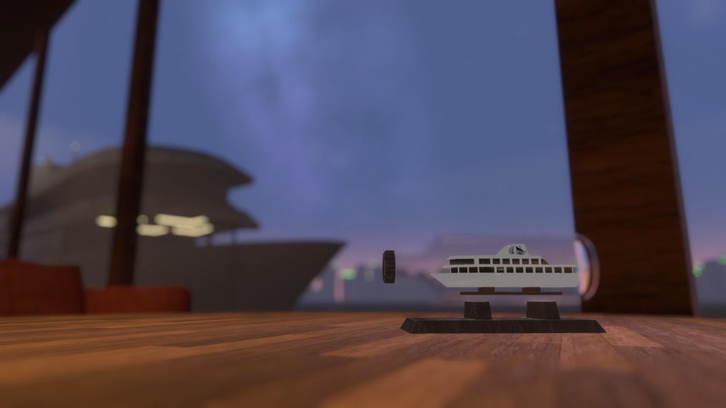 【VRChat用】ボトルシップ