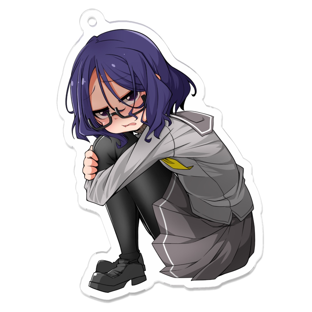 ジト目ちゃんアクリルキーホルダー