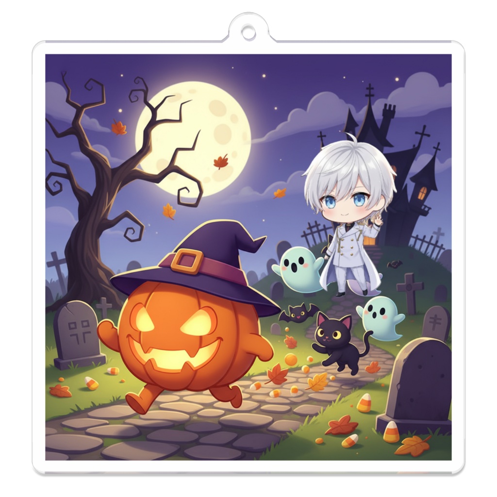 11月末までハロウィンデザイン・橘 陽希ちびキャラ