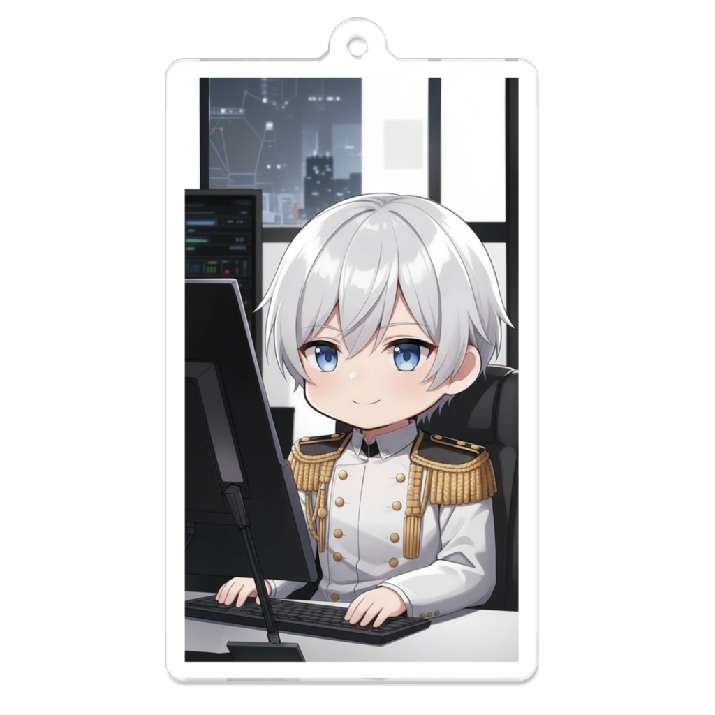 橘 陽希(防衛軍 制服・司令室 任務中アクキー)