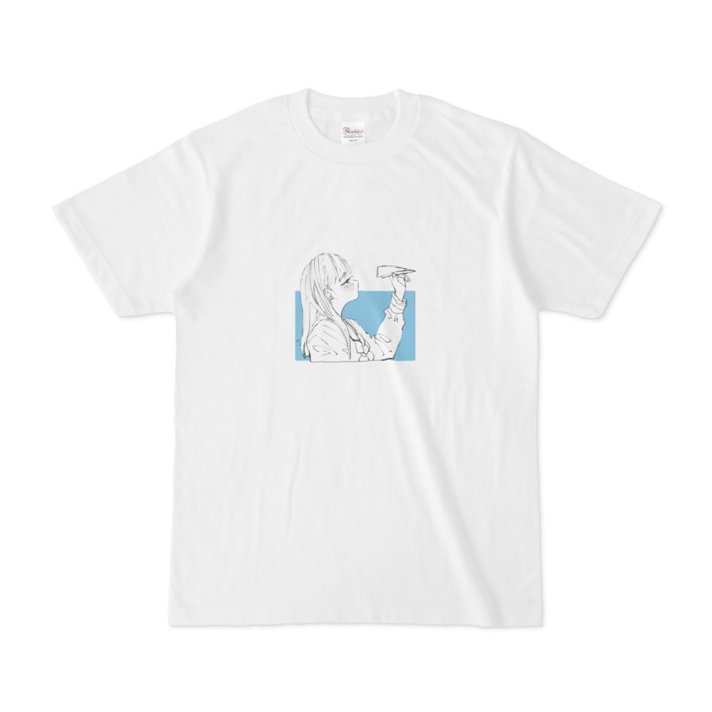 紙飛行機ちゃんTシャツ