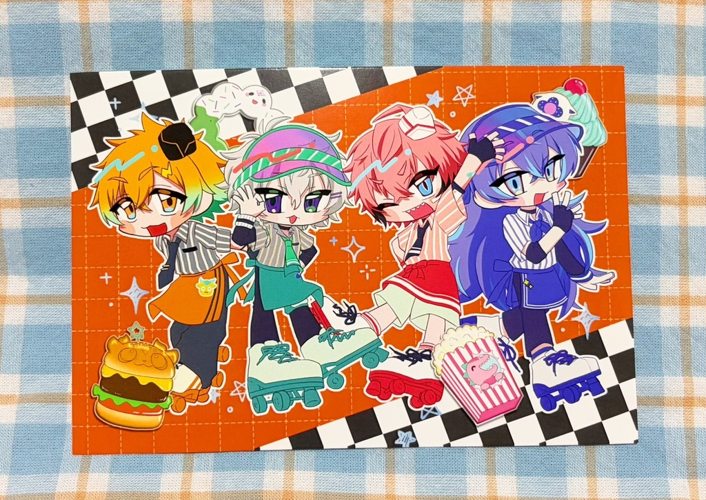 【非公式】バイト組 ポストカード