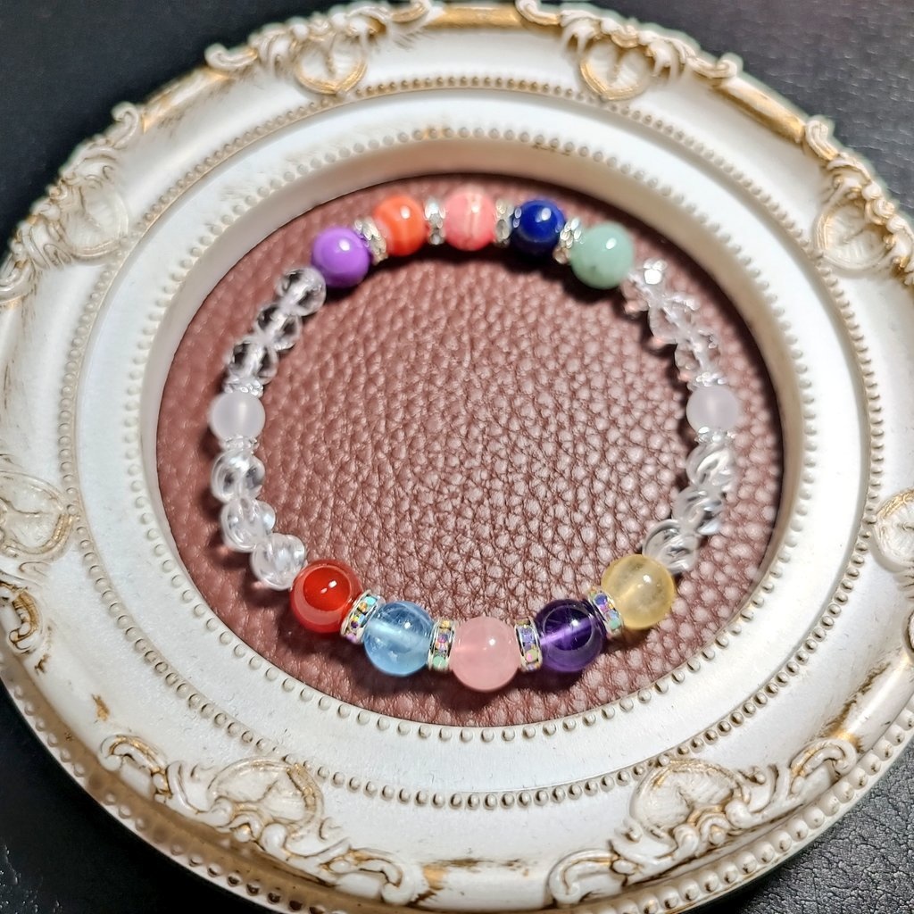 天然石ブレスレット 見滝原組&みかづき荘キャラモチーフ