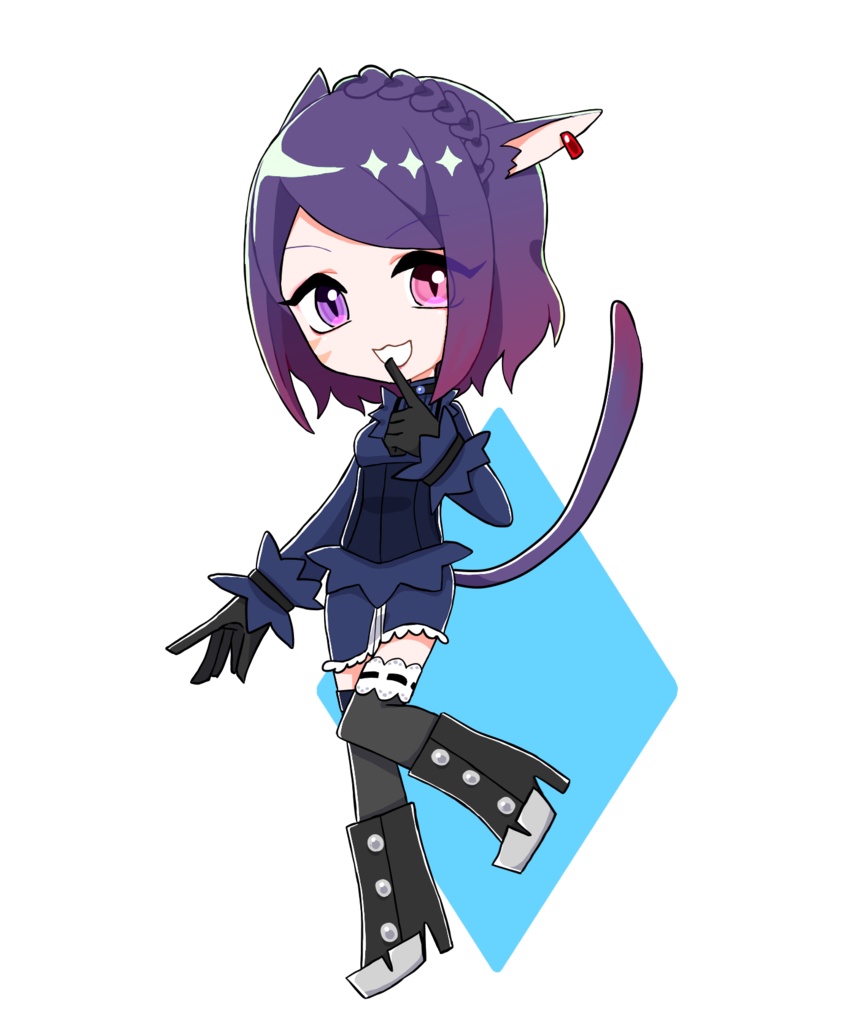 FF14自機アクリルキーホルダー