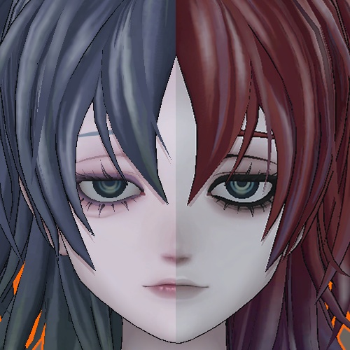 【Free】Velnica - ヴェルニカ 専用 / ブルベ系 涙袋メイクテクスチャ