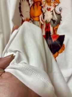 オーダーメイドTシャツ 厚めポリウレタン印刷 綿100%厚手生地(画像は仕上がりサンプル PNG JPEG納品、背景削除可能 A4版350dpi 15MBまで可能)