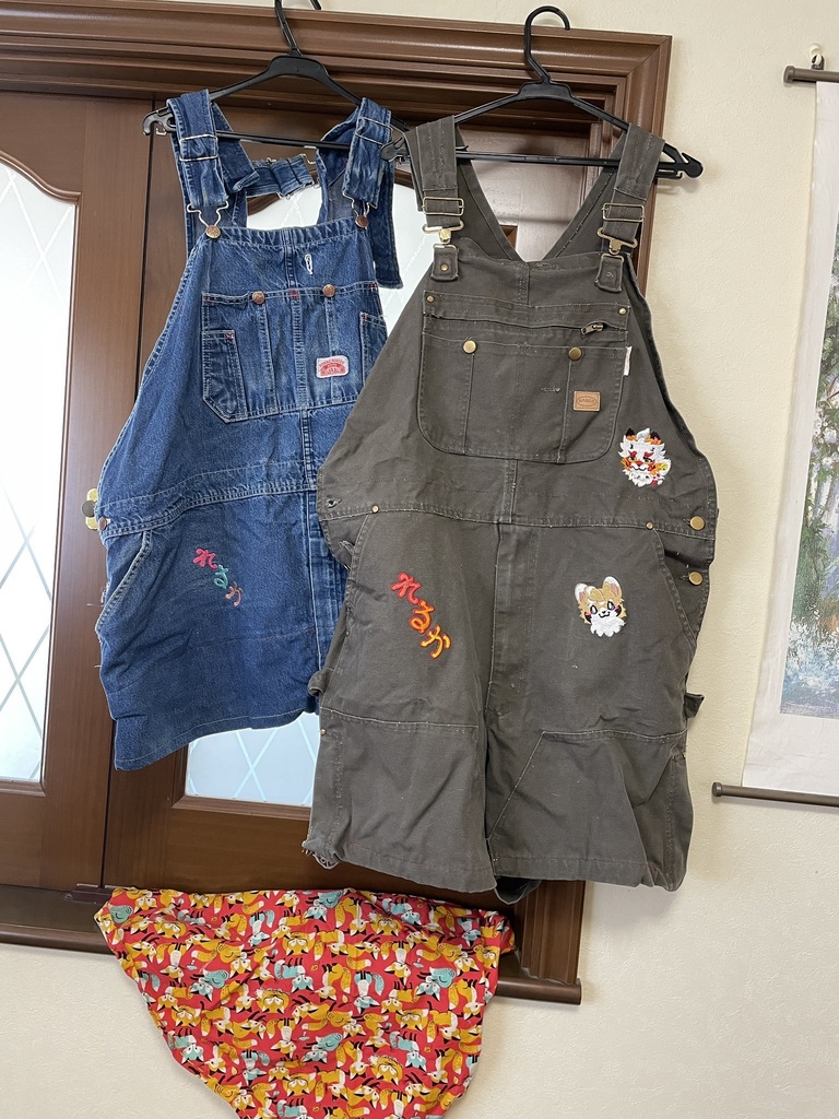 割引あり ケモノ着ぐるみオリジナル刺繍コスチューム完成工程③