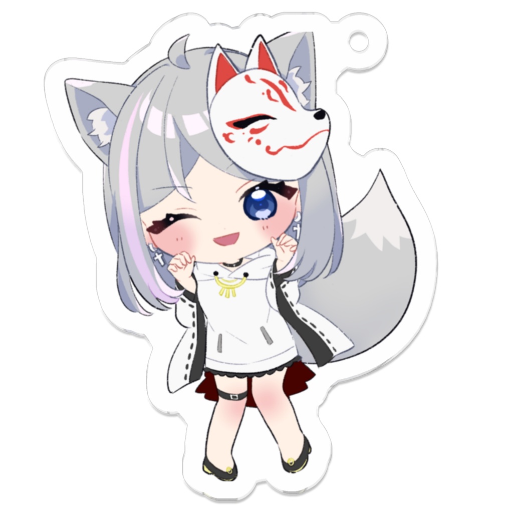 ガオーもかちゃんキーホルダー