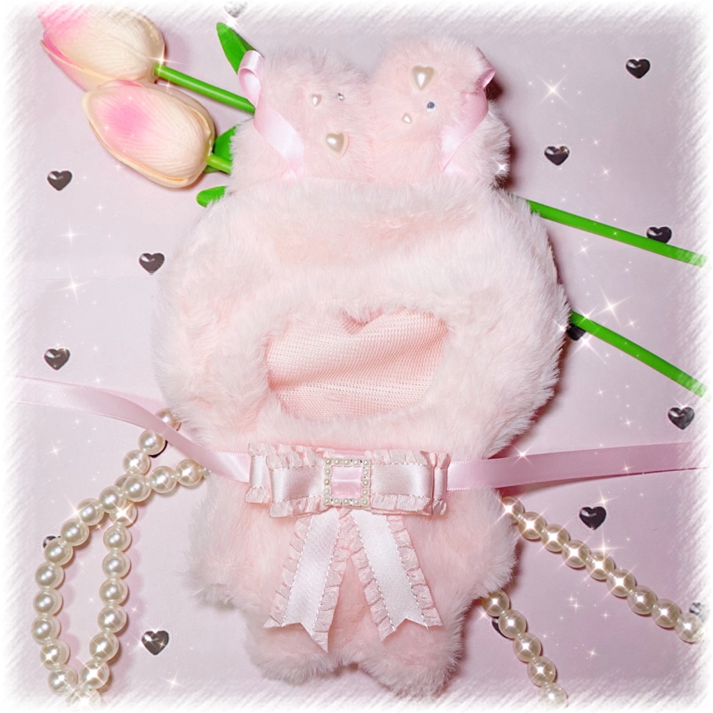 ♡𝐋𝐚𝐜𝐞-𝐮𝐩 𝐈𝐃𝐎𝐋 𝐁𝐮𝐧𝐧𝐲衣装（16㎝用着ぐるみ）