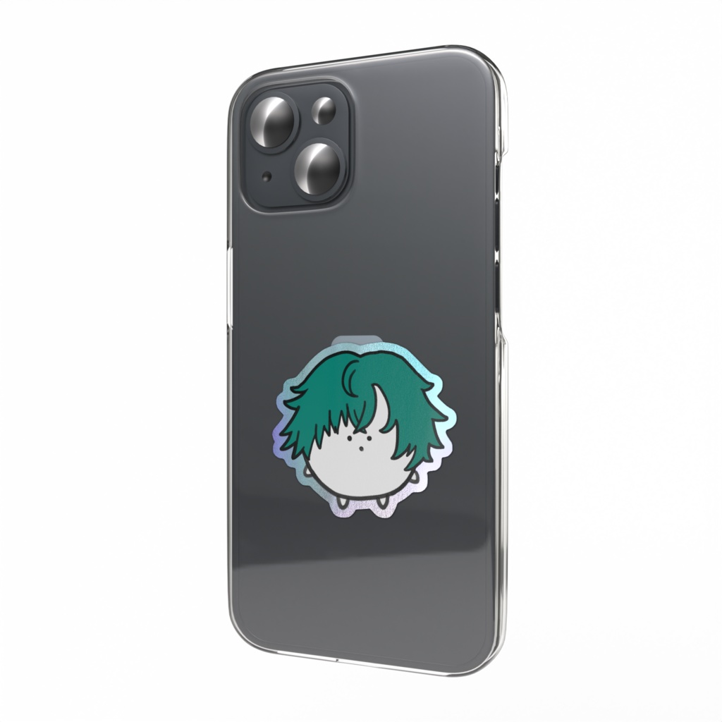 スマホステッカー【まんじゅう】