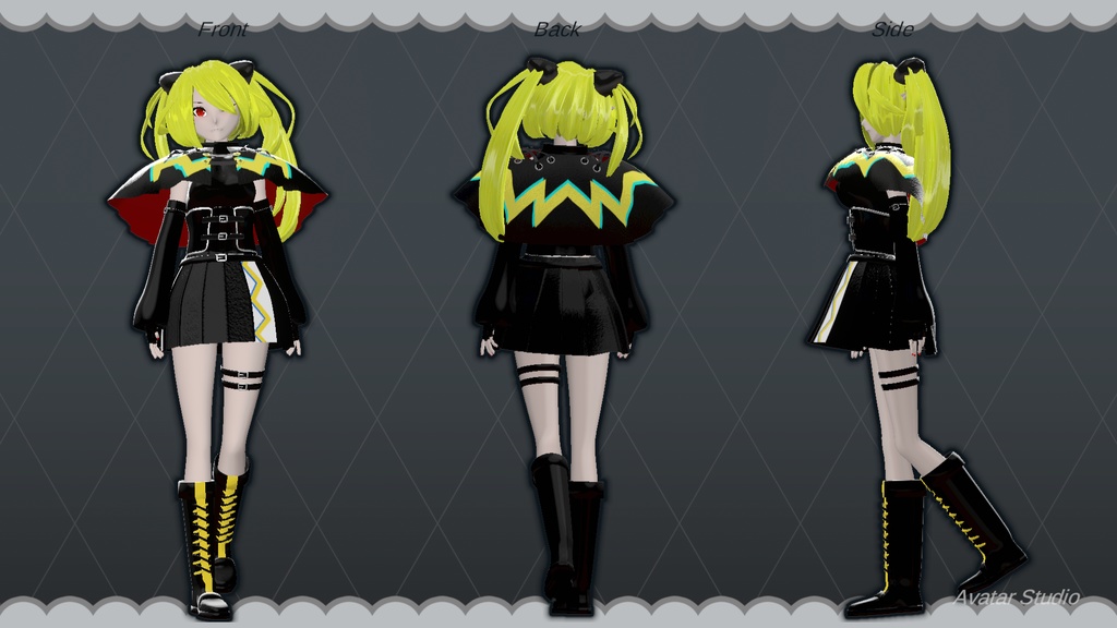 VRChat向けアバター「キャラメル」