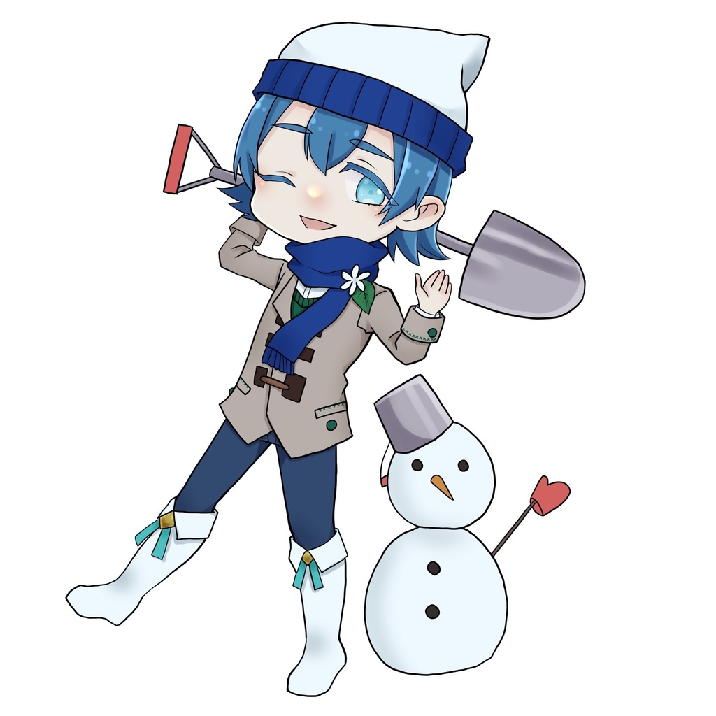 只見　冬アクリルスタンド