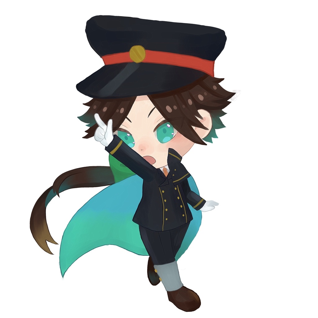 路線擬人化「こうふくトレイル」ステッカーセット