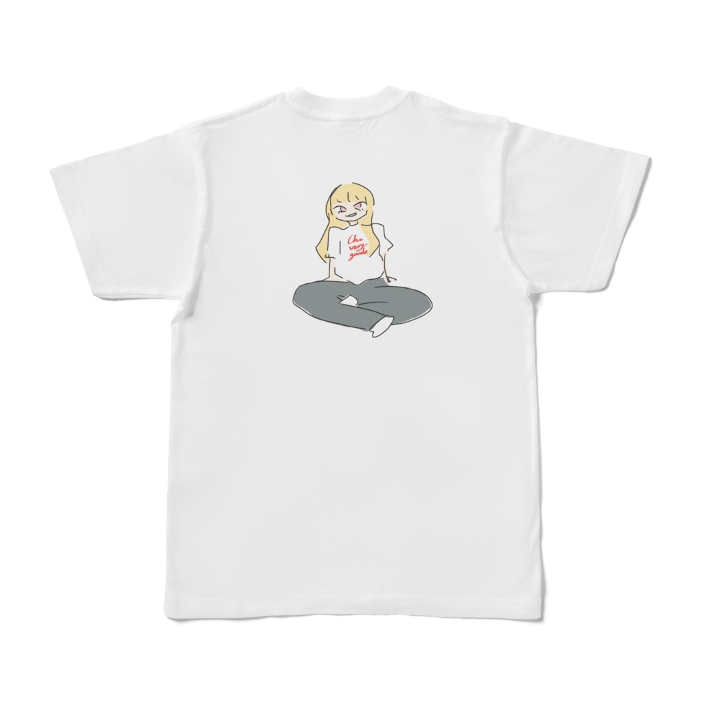 あぐらTシャツ②