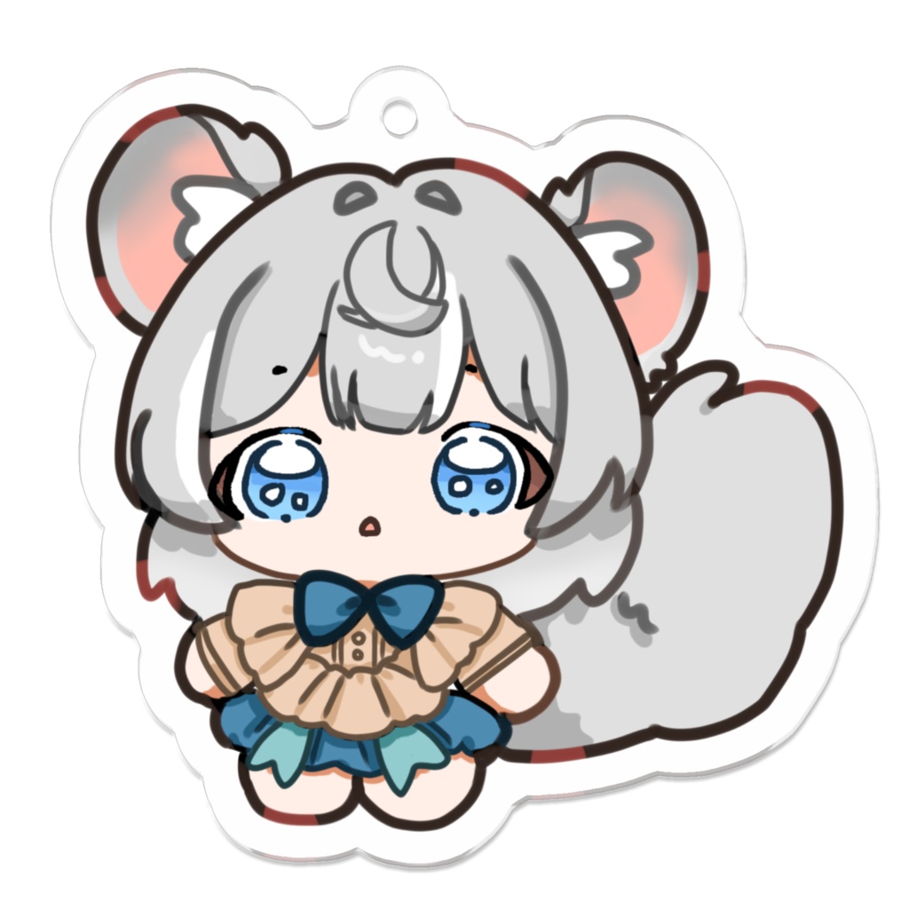チンチラちゃんキーホルダー