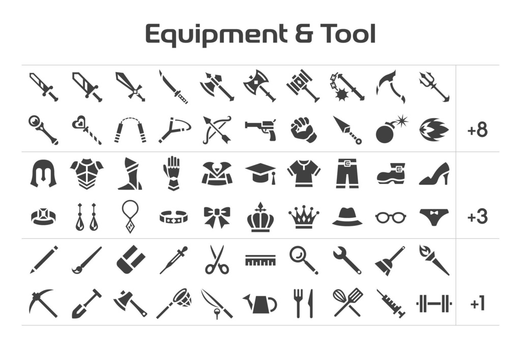 Simple & Flat Icon Collection