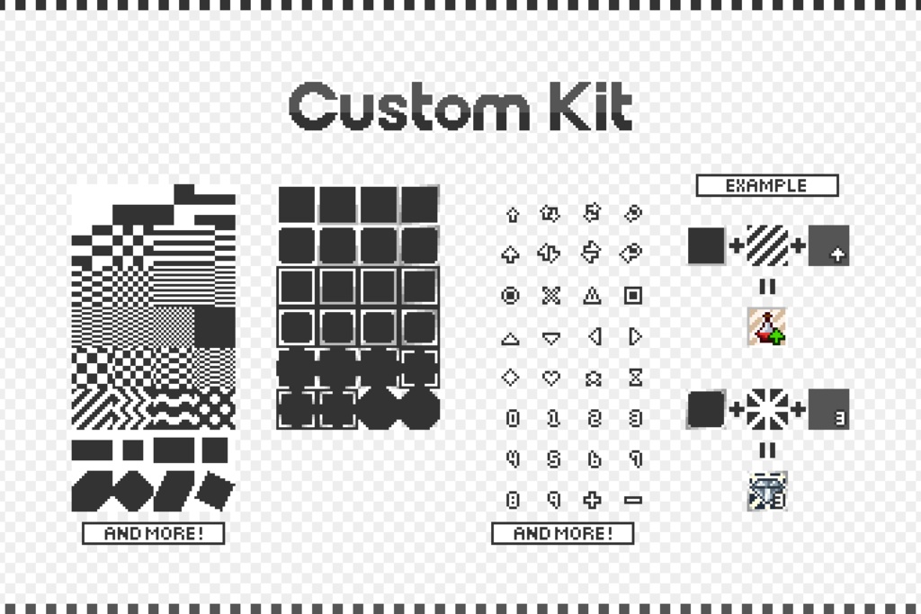 ドット絵アイコン素材集 『16×16 Pixel Icon Collection』